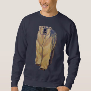 Sweatshirts d'ours blanc de chemises d'art d'ours