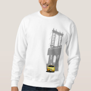 Sweatshirts masculins New York Nyc Yellow Taxi Bro