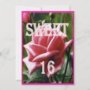 SWEET 16 INVITATIONS DE FÊTE - ANNIVERSAIRE DONS