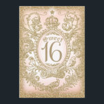 Sweet 16 Once Upon a Time Princess Invitation<br><div class="desc">Conception par Jill McAmis © 2014.</div>