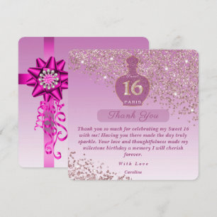 Sweet 16 Rosé Studio de parfums Merci