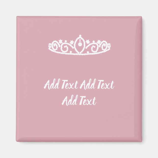 Sweet 16 Seizième Ou N'Importe Quel Aimant Anniver (Devant)