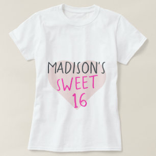 Sweet 16 T-shirt 16e anniversaire
