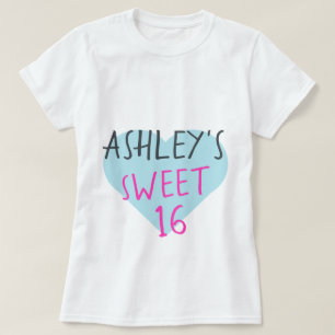 Sweet 16 T-shirt 16e anniversaire