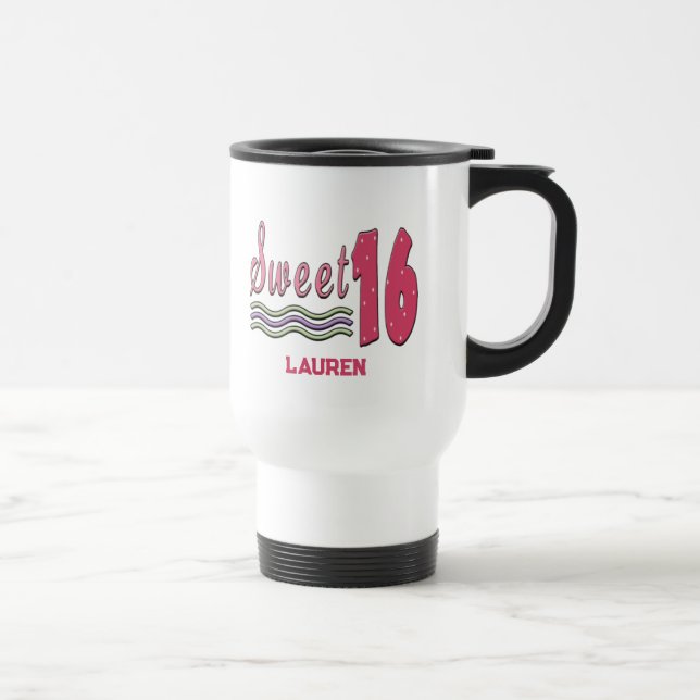 Sweet 16 Travel Mug (Droite)