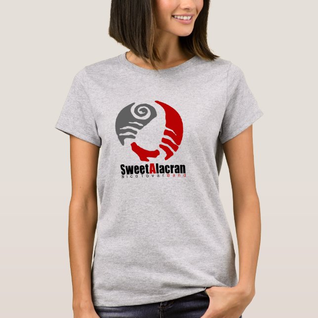 Sweet Alacran Ladies Ringer T-Shirt (Devant)