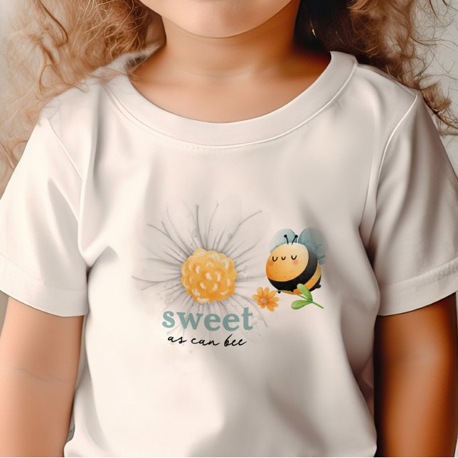 Sweet As Can Bee Girl T-Shirt (Créateur téléchargé)