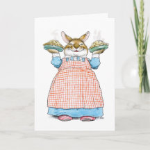 Sweet as Pie Rabbit Carte maman