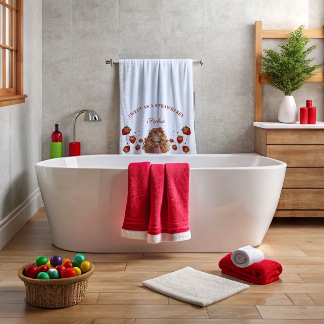 Sweet As Strawberry Girl Bonne fête d'anniversaire (Créateur téléchargé)