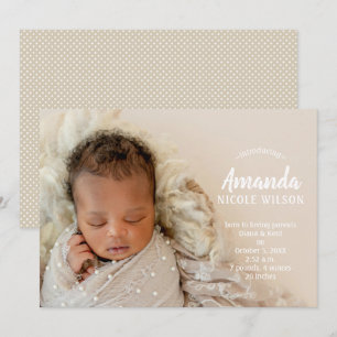 Sweet Baby Photo Annonces de naissance