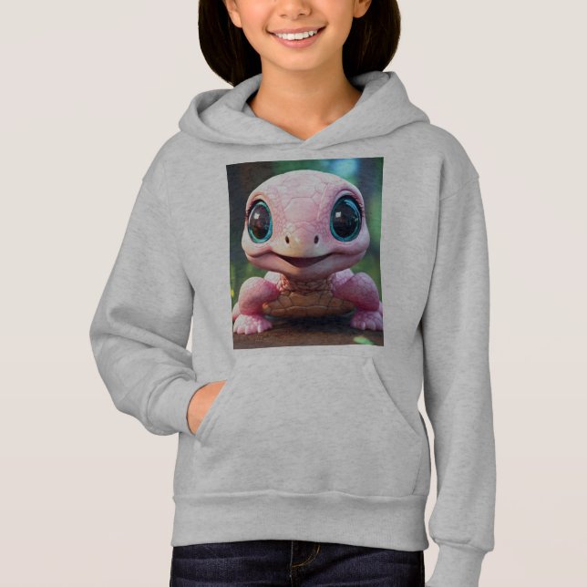 "Sweet Baby Turtle Kids Pullover Sweat - shirt à c (Devant)