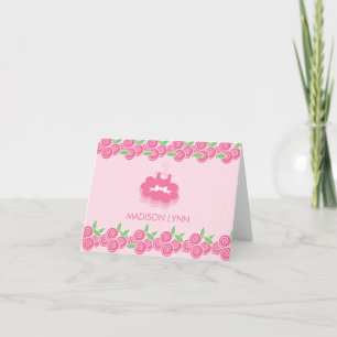 Sweet Ballerina Tutu Merci note