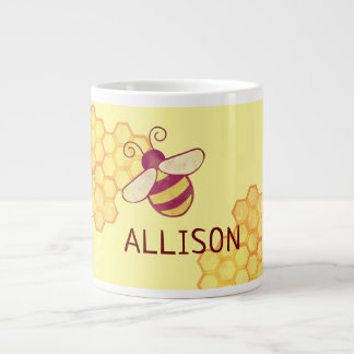 Sweet Bee Nom personnalisé Spécialité Mug