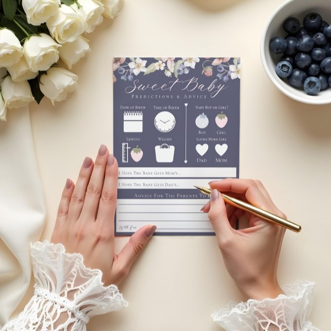 Sweet Berry Baby Prédictions & Conseils Carte de j (Créateur téléchargé)