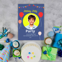 Sweet Birthday Illustarion Invitation