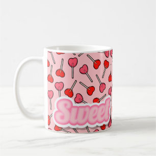 Sweet Candy Lollipop Girly Mug