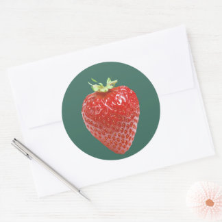 Sweet Choice Strawberry Stickers – Hand-Drawn Cute