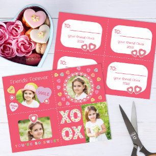 Sweet Classroom Valentine's Day Custom Carte photo