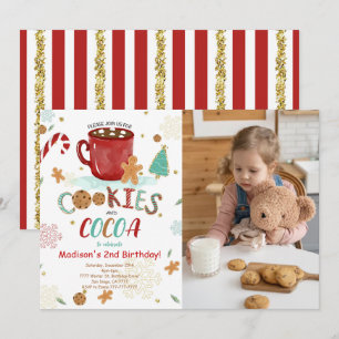 Sweet Cookies Anniversaire Photo Invitation