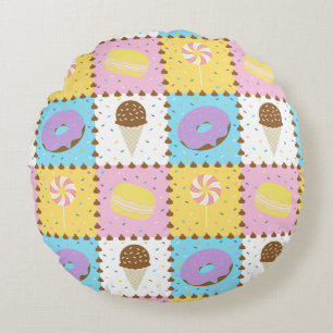 Sweet Cravings Coussin rond