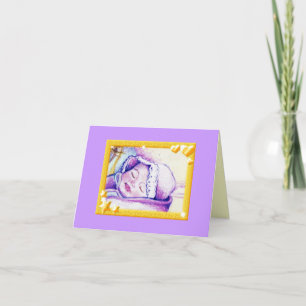 Sweet Dreams Baby Carte pour notes personnalisable