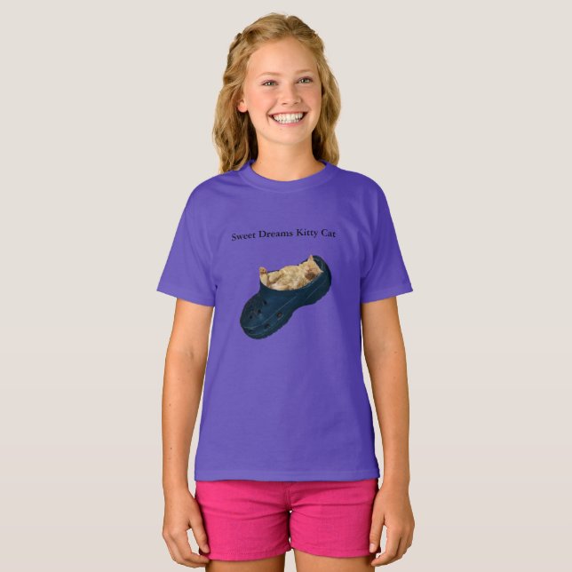 Sweet Dreams Kitty Chat, T-shirt pour enfants (Devant entier)
