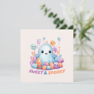 Sweet & Éffrayant - Cute Pastel Blue Ghoul
