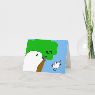 Sweet Fly Birdie ! Carte de correspondance