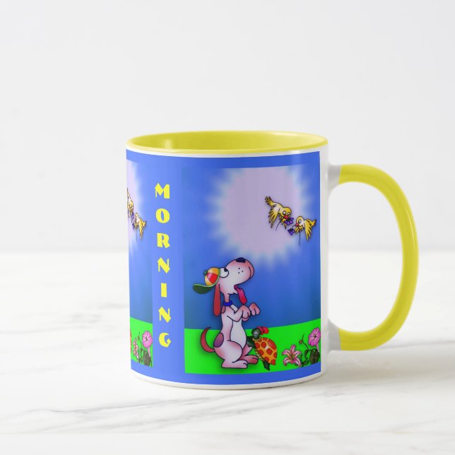Sweet Friends BONNE MATIN Mug (Droite)