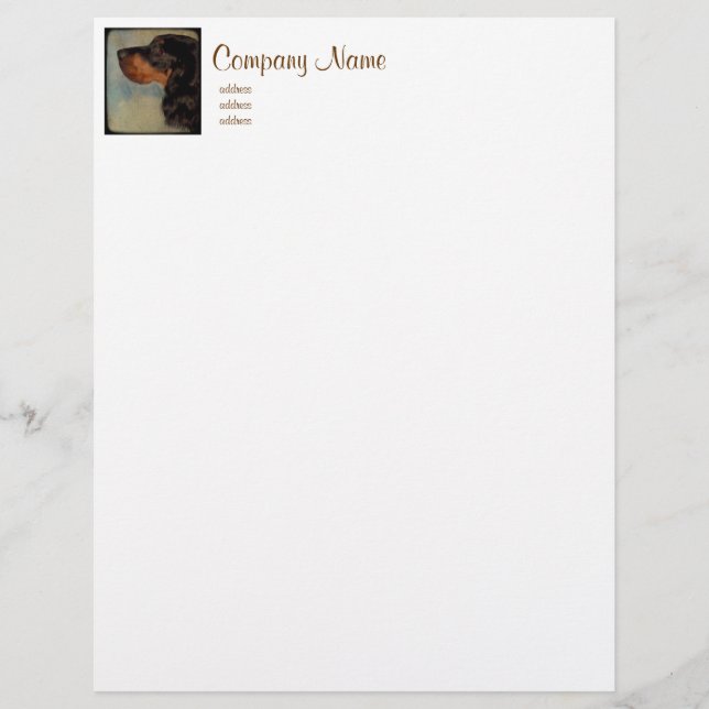 Sweet Gordon Letterhead (Devant)