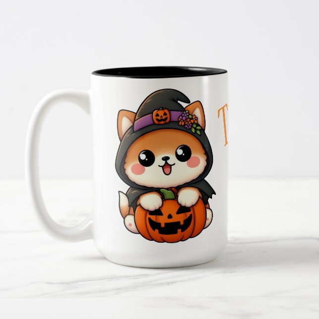 Sweet Halloween - Trick or Teat? mug (Gauche)