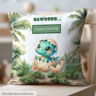 Sweet Hatching Bientôt bébé Dinosaur Baby Coussin 