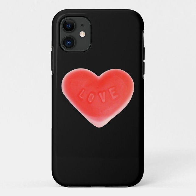 Sweet Heart coque iphone noir (Dos)