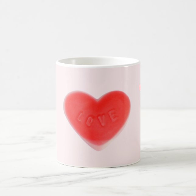 Sweet Heart Rose 'I love U' mug (Centre)