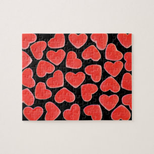 Sweet Hearts Black puzzle
