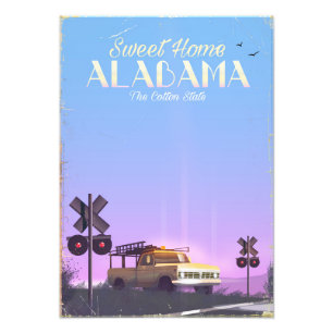 "Sweet home" Alabama poster voyage