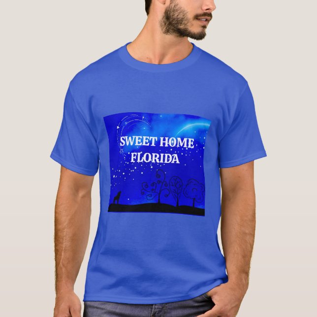 Sweet Home Floride (foncé) T-shirt (Devant)