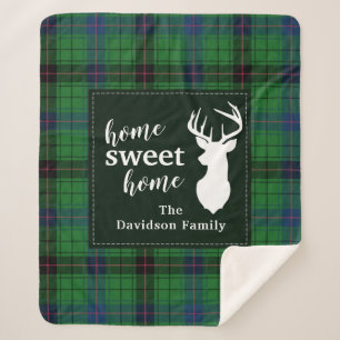 Sweet Home Tartan Davidson Plaid personnalisé