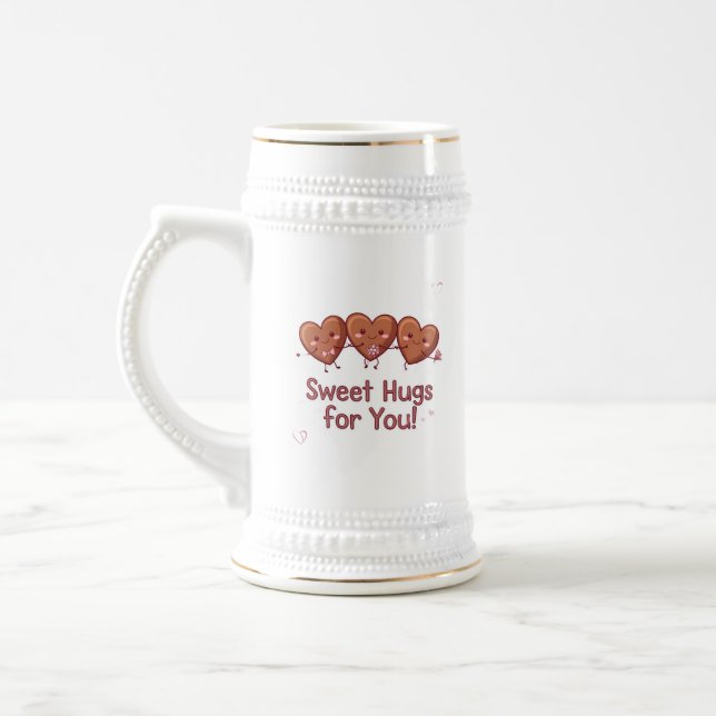 Sweet Hugs pour vous - mignonne Mug de la Saint-Va (Gauche)