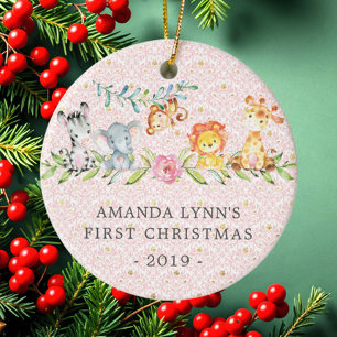 Sweet Jungle Photo Le premier ornement de Noël du