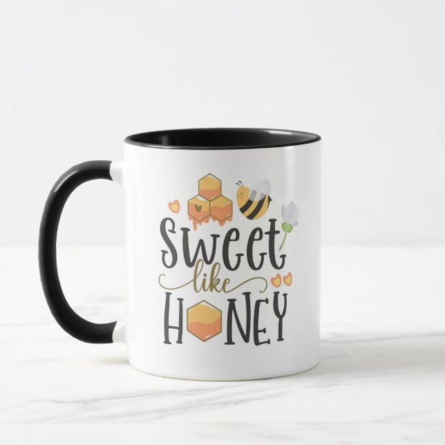 Sweet Like Honey Café Mug pour les cadeaux (Gauche)