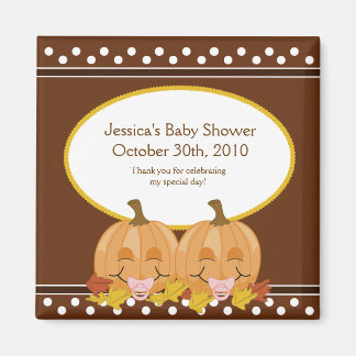 Sweet Lil Baby shower Citrouille Aimant Favoriser