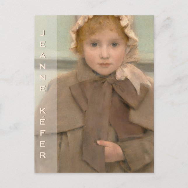 Sweet little Jeanne (Khnopff) CC0534 Carte postale (Devant)