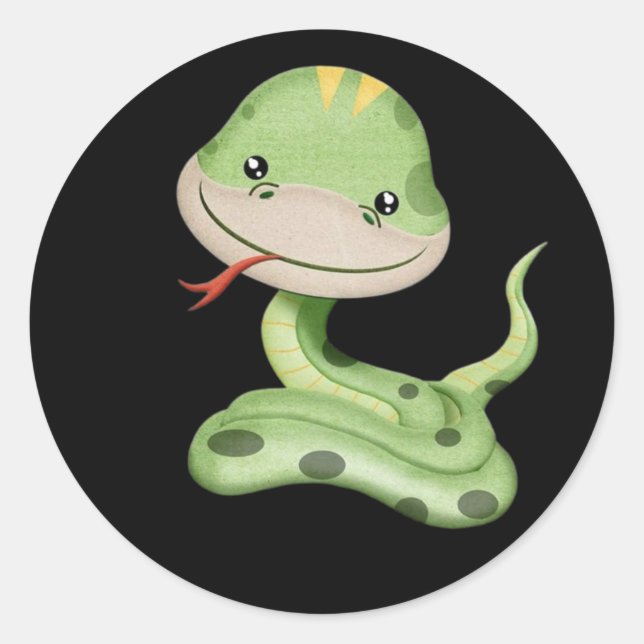 Sweet Little Sanke  Sticker (Devant)