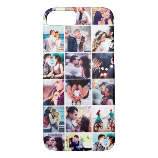 Sweet Memories Photo Collage iPhone 7 Coque