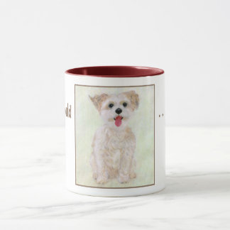 Sweet Morkie Chien Mug
