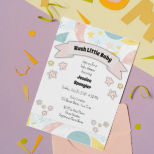 Sweet Nursery Rhyme Baby shower Invitation