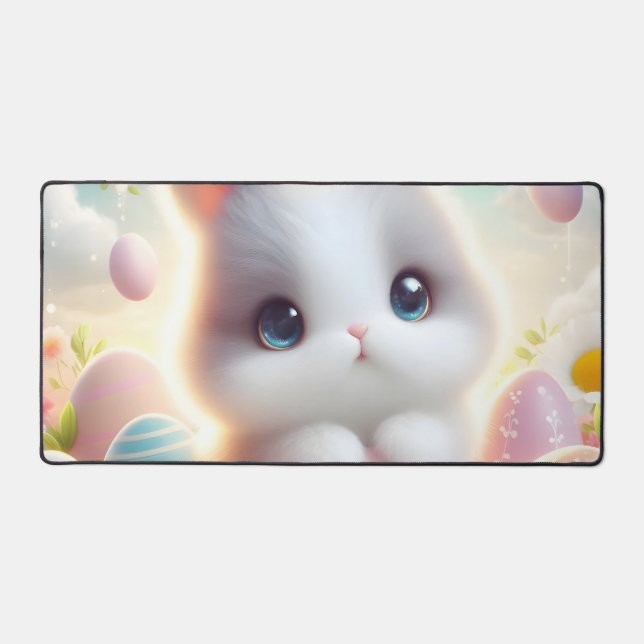 Sweet Pastel Kawaii Kitten Easter Eggs (Recto)