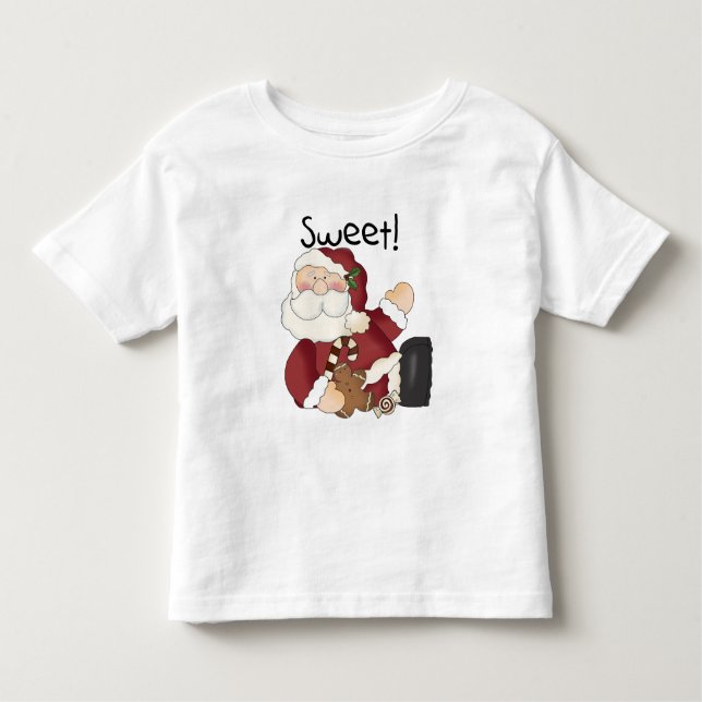 Sweet Père Noël Tshirts et cadeaux de vacances (Devant)