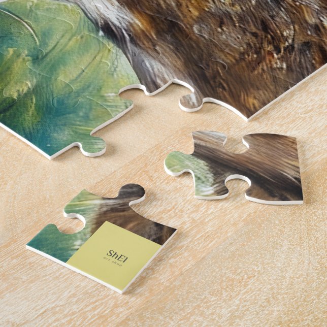 Sweet reindeer puzzle (Côté)